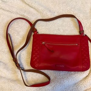 Vera Bradley red crossbody